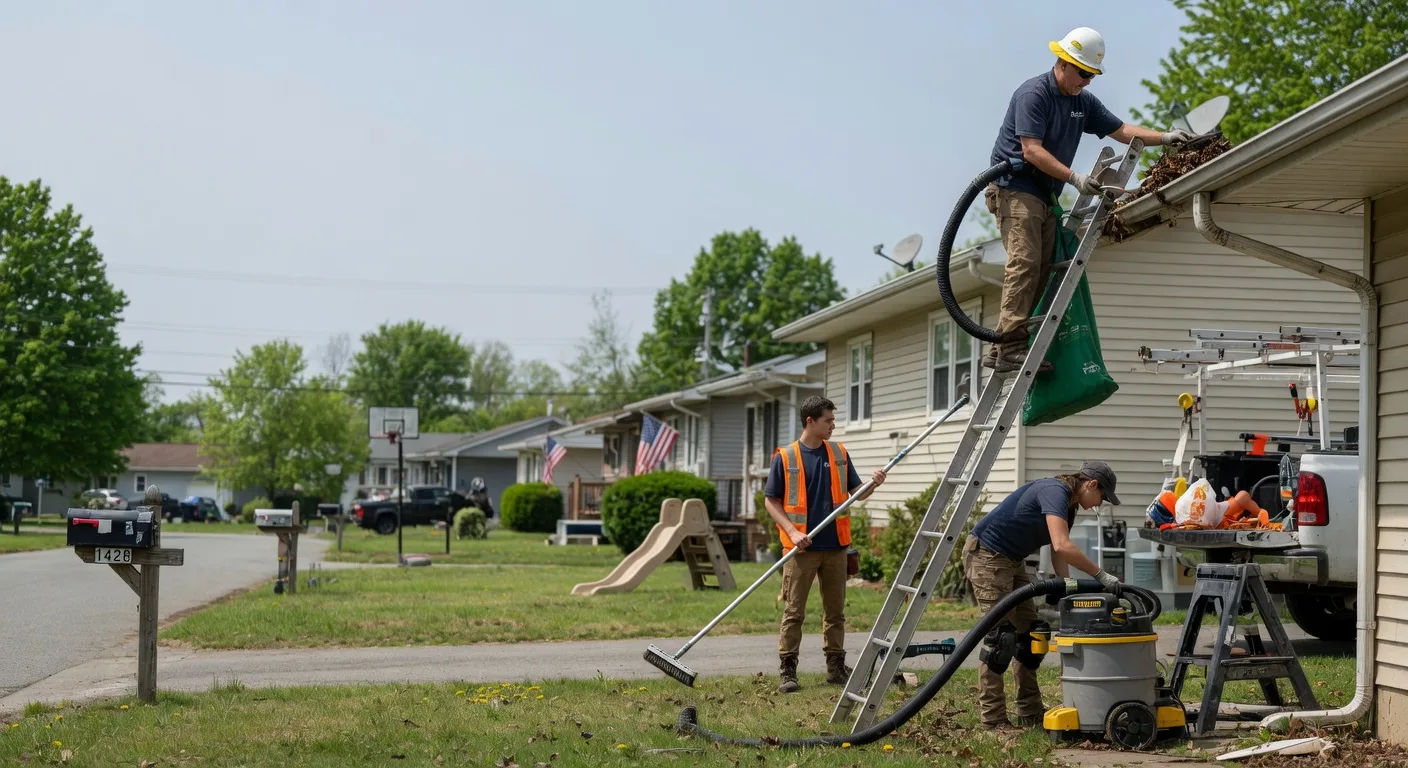 Gutter Installation in Breckenridge, MI near me